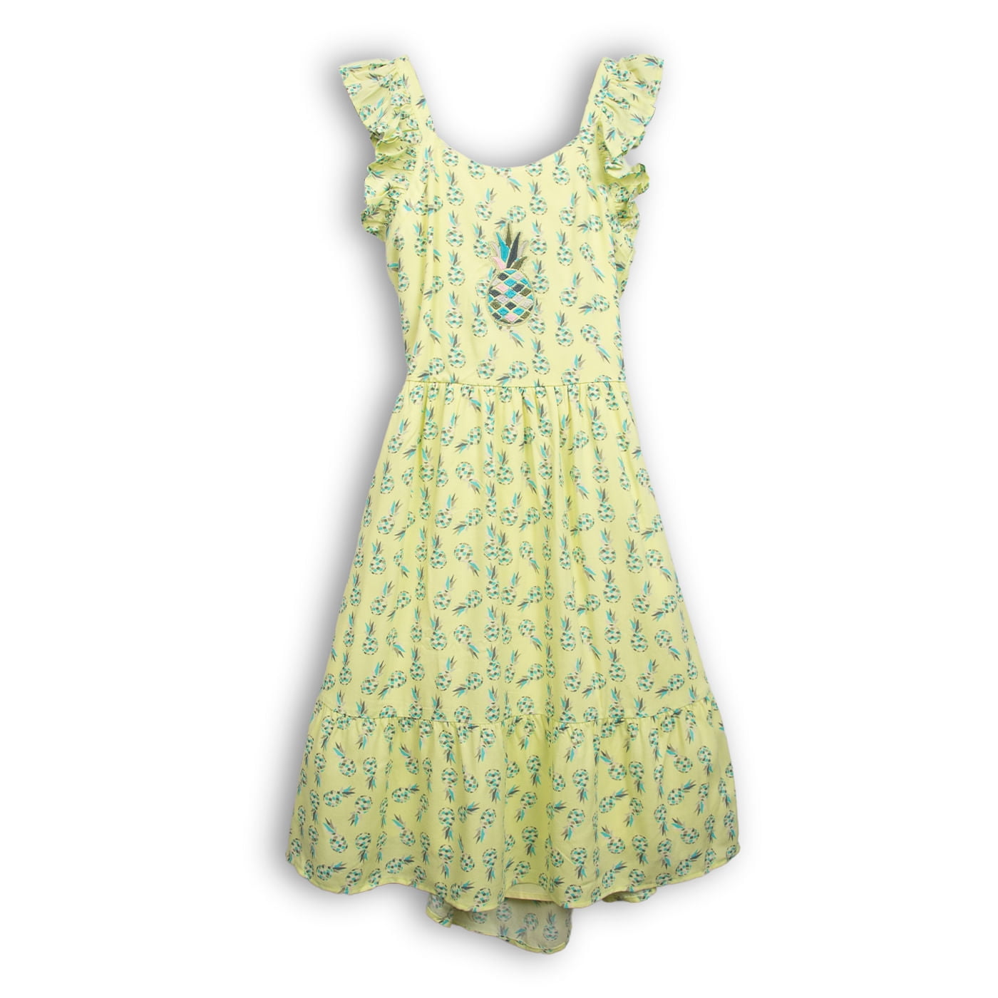 Vestido Niña Amarillo Pillin