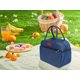 thumbnail image 5 of Bolsa Aislante, Bolsa de Almuerzo para Mujeres y Hombres, Bolsa de Almuerzo Linda de Gran Capacidad, Bolsa Enfriadora para Trabajo, Oficina Azul Marino 10.6*6.3*9.1in, 5 of 6