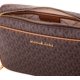 thumbnail image 5 of Bandolera Michael Kors Jet Set grande de lona dorada/marrón, 5 of 5
