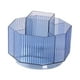 thumbnail image 5 of Contador Giratorio De 360 ° Caja De Almacenamiento De Cosméticos Soporte De Maquillaje Para Lápiz Delineador De Ojos Azul, 5 of 5