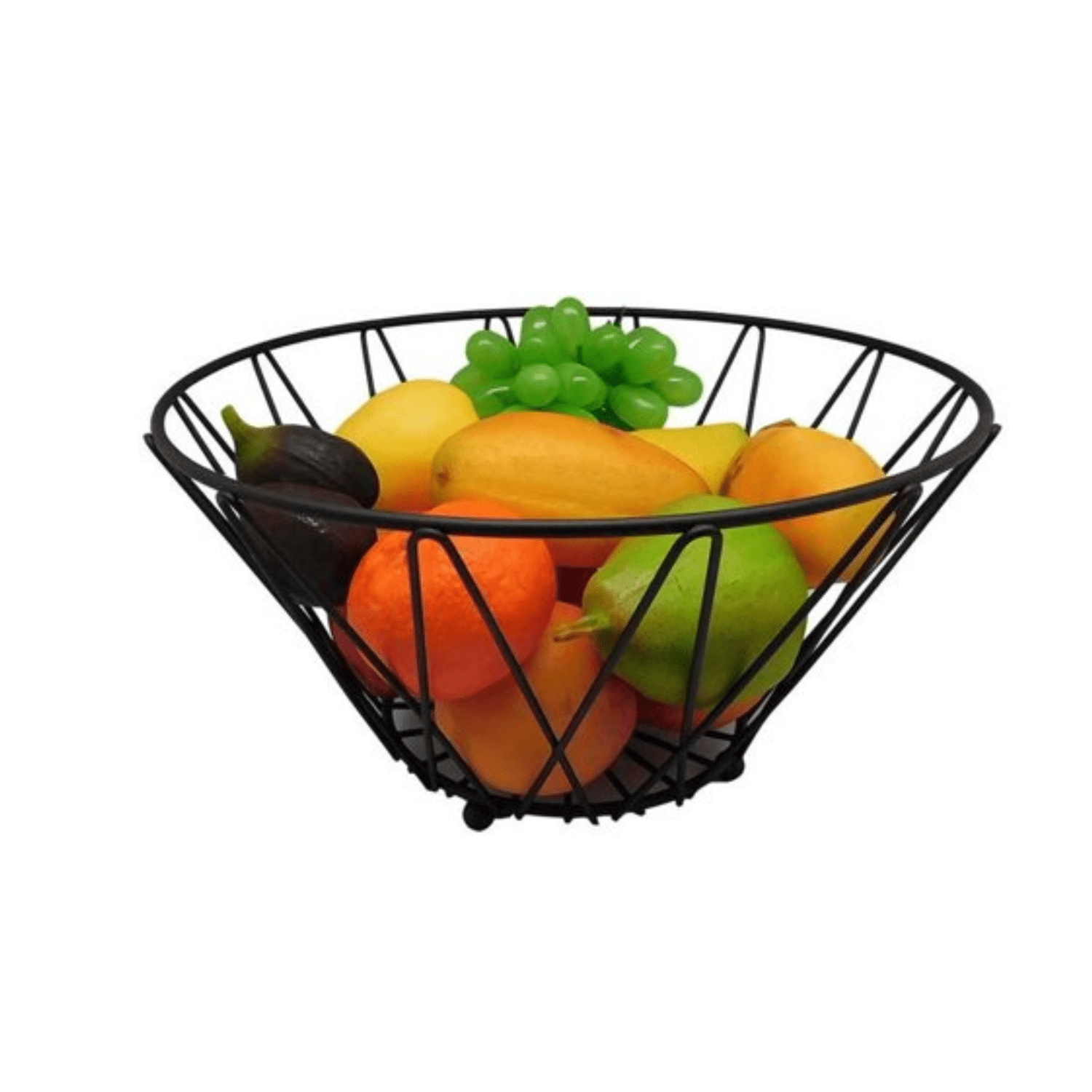 Genérico - Canasta Frutera De Mesa - Diseño Moderno Y Elegante En Metal