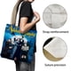 thumbnail image 3 of The Addams Family Bolso de tela con estampado de lienzo para mujer, bolsa de compras reutilizable y estética, con cremallera interior, regalo para mujer,40*40cm., 3 of 6