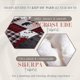 thumbnail image 5 of Set de edredón Elegant Comfort Winter Lodge Patch Sherpa Cal King, 5 of 7