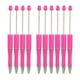 thumbnail image 5 of 10 Piezas Bolígrafos Con Cuentas Bolígrafos Para Manualidades DIY Para Kits De Bolígrafos DIY Suministros De Regalo Escuela Rosa Roja, 5 of 5
