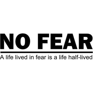 Rienda Libre Graphics - Decomural No Fear Inspirational Ws-15100