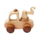 thumbnail image 2 of Vehículos De Madera Juguetes Helicóptero Juguete Aprendizaje Regalo Montessori Juguetes Para Bebés Grúa, 2 of 3