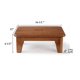 thumbnail image 3 of Taburete CONSDAN para cama de madera de roble para personas mayores, 6.5 pulgadas, 3 of 8