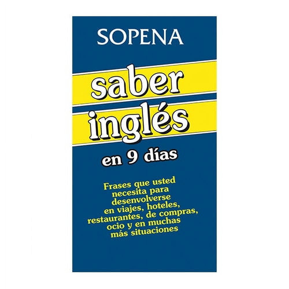 Sopena - Saber Ingles En 9 Dias
