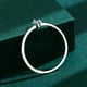 thumbnail image 4 of Exquisite 925 Silver Plated Zircon Ring for Women - Perfect for Casual Wear and Everyday Style, 4 of 5