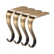 thumbnail image 2 of 4 Piezas De Soportes Para Medias Navideñas, Colgadores Para Medias Para Colgar Decoraciones, Color Bronce, 2 of 3