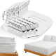 thumbnail image 1 of 4pcs Clips Sujetadores De Sábanas Soportes De Esquinas, 1 of 7