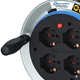 thumbnail image 2 of Carrete Alargador Pro 20m 16a 4 Tomas Schuko Electraline, 2 of 3