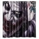 thumbnail image 1 of Cortina de ducha con imagen diversa de Jokers oscuros y vampiros, juego de cortina de baño con ganchos, tamaño 66 x 72 pulgadas, 1 of 3