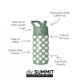thumbnail image 2 of Botella de agua Simple Modern Summit Kids 400 mL de acero inoxidable, 2 of 7