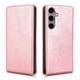 thumbnail image 1 of Funda tipo folio para Samsung Galaxy S25 con soporte magnético y protección para la cámara Oro rosa, 1 of 6