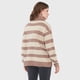 thumbnail image 2 of Sweater Mujer Negro Líneas Beige Básico Corona, 2 of 5