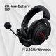 thumbnail image 3 of Auriculares inalámbricos para juegos HyperX Cloud Core para PC - Negro, 3 of 7