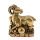 thumbnail image 5 of Figura Decorativa De Doce Animales Chinos De Latón Puro, Amuleto De La Suerte, Cabra, 5 of 5
