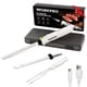 thumbnail image 1 of Cuchillo eléctrico WORKPRO para rebanar carne con 2 cuchillas, color blanco, 1 of 8