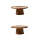 thumbnail image 1 of 2x Pedestal De Madera Mesa De Postre Bandeja Alta Soporte Para Pasteles Soportes Para Exhibición De Pasteles, 1 of 2