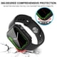 thumbnail image 4 of Funda protectora de pantalla Diruite para Apple Watch de 44 mm, color negro, 4 of 7