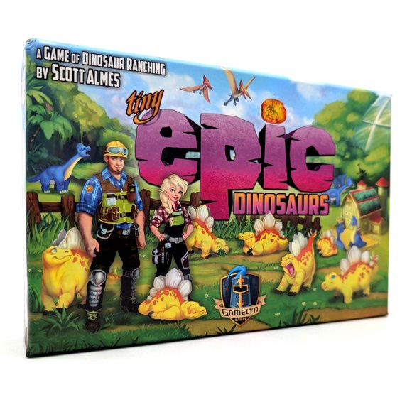 Juego de Mesa Gamelyn Games Tiny Epic Dinosaurios 1-4 Jugadores