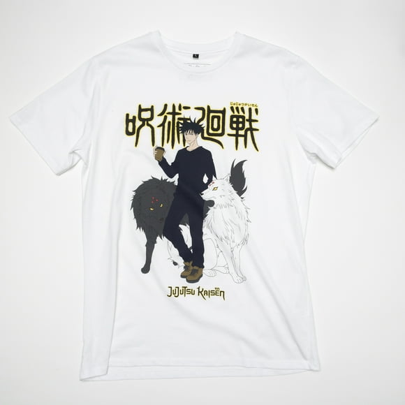 Polera Hombre YOU Jujutsu Kaisen Wolf Blanco