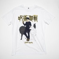 Polera Hombre You Jujutsu Kaisen Wolf Blanco