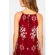 thumbnail image 3 of Vestido Largo Estampado Paula Burdeo vino L, 3 of 5
