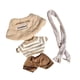thumbnail image 1 of Ropa De Muñeca De Peluche Con Colgante Desmontable, Lindos Atuendos Para Muñecas De 38 Cm, 1 of 3