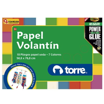 Estuche De Papel Volantin 1 Un Torre