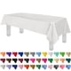 thumbnail image 1 of Mantel desechable de plástico Grandipity, 12 unidades, color blanco, 1 of 7