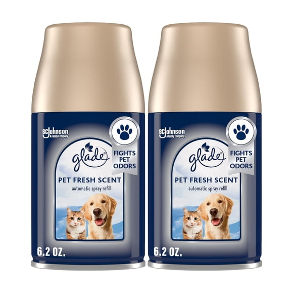 Recarga automática de aerosol Glade Pet Fresh Scent 180 ml, paquete de 2