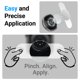 thumbnail image 5 of Protector de pantalla trasera Arsolo para Galaxy Watch 9/8/7 – Pack de 5, 5 of 7
