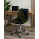 thumbnail image 2 of Silla De Escritorio Ergonómica Tapizada En Terciopelo Premium Modelo Oficina Roma - Negro, 2 of 3