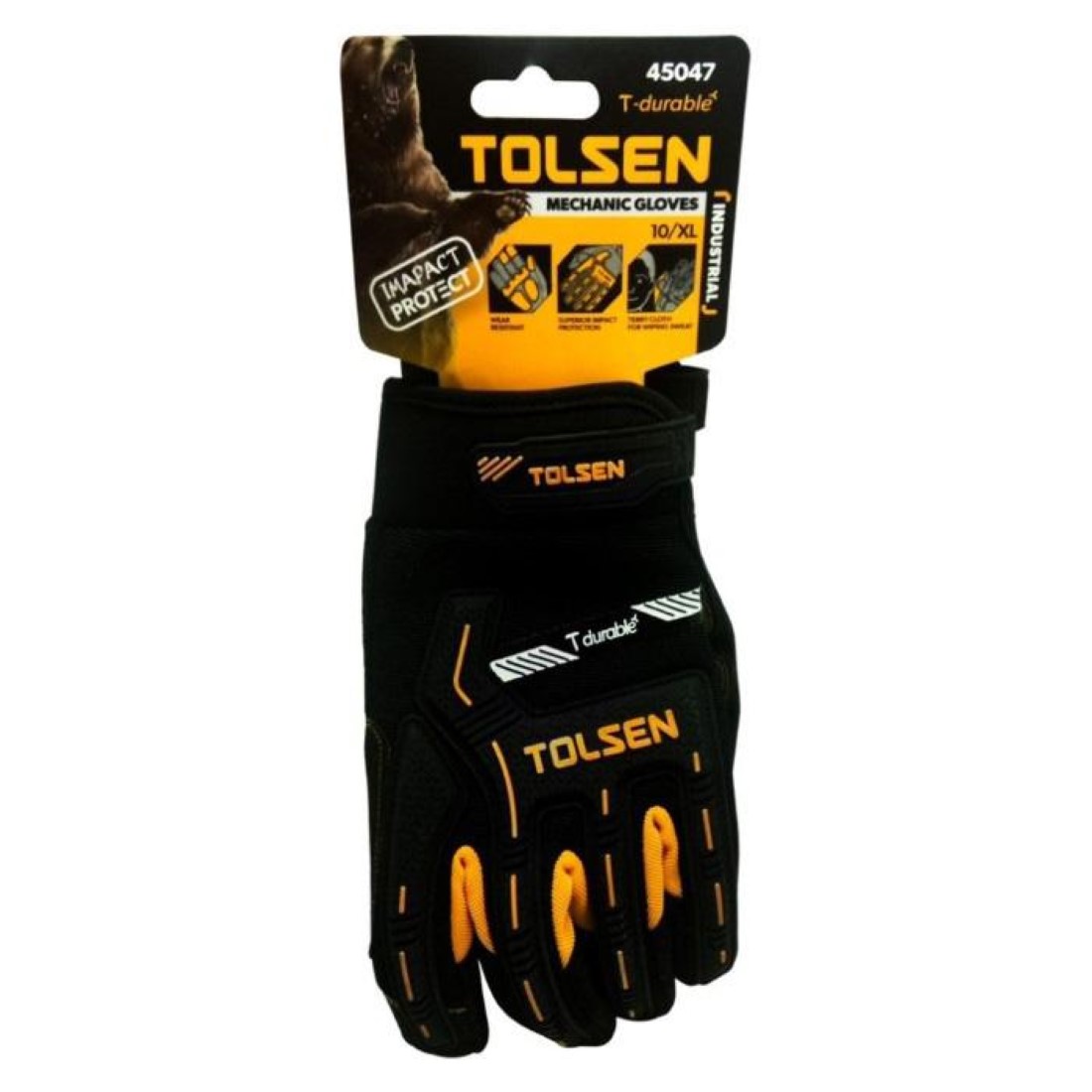 Tolsen - Guante Industrial Pesado Talla 10 (Xl)