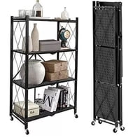 Leon Import - Estante Móvil Carrito Organizador Multiuso 4 Niveles