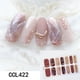 thumbnail image 3 of 14pcs Y2K 3D Nail Strips Fashion Nail Strips Full Wraps Glossy Nail Polish Sticker Self Adhesive Nail Art Decal Strip For Women Nail Art DIY, 3 of 3