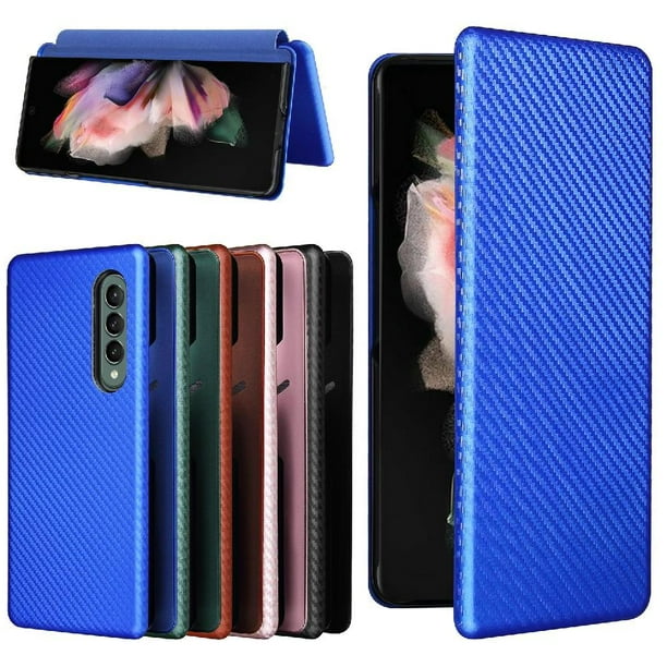 Funda Flip para FOXDOCK Samsung Galaxy Z Fold 3 - Funda magnética de negocios, funda protectora delgada