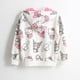 thumbnail image 2 of Polerón Cerrado Niña Hoodie Full Print Blanco Hello Kitty, 2 of 3