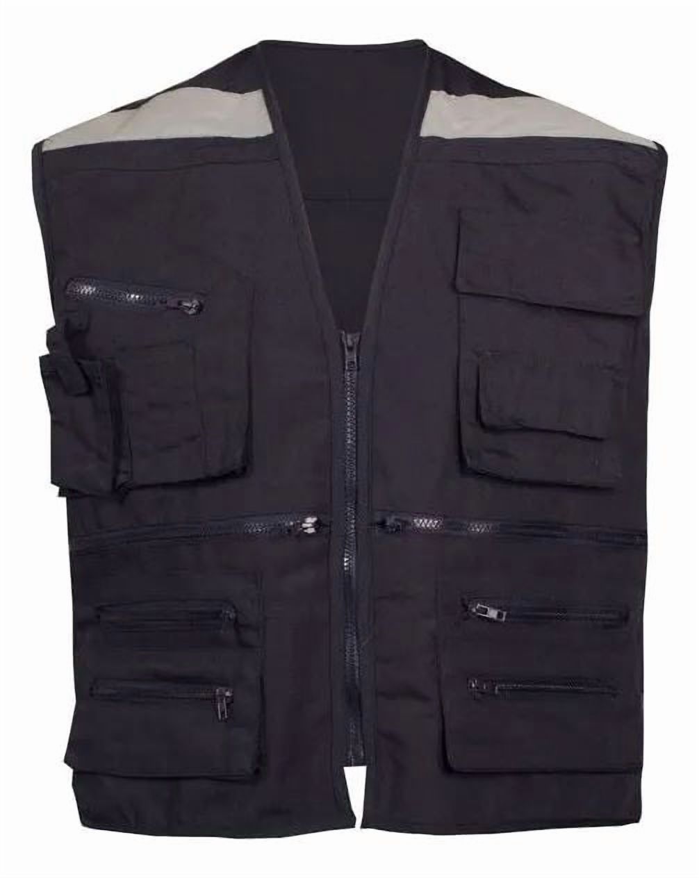 Metalfer - Chaleco Geologo Poplin Azul Talla Xxl