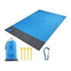thumbnail image 3 of Manta De Picnic Estera Al Aire Libre Manta De Playa Plegable Para Parque Mochilero Deportes Azul 200cmx210cm, 3 of 5