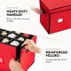 thumbnail image 4 of Caja de almacenamiento para adornos navideños ZOBER Stores 128 adornos, 4 of 7