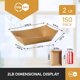 thumbnail image 2 of Bandejas de papel desechables para alimentos de 2 lb, paquete de 150, 2 of 3