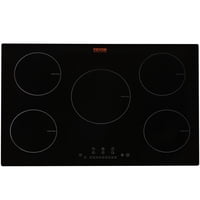 Estufa Eléctrica De Inducción Vevor De 30 Pulgadas, 5 Quemadores, 240 V