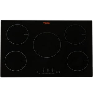Estufa Eléctrica De Inducción Vevor De 30 Pulgadas, 5 Quemadores, 240 V
