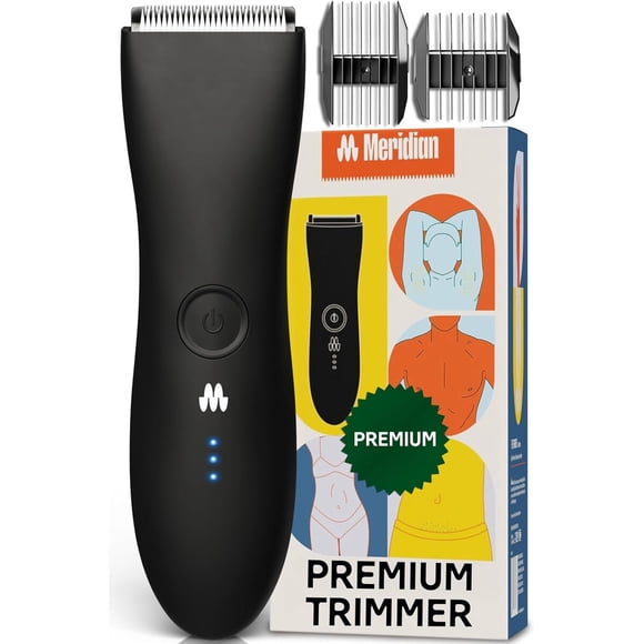 Cortapelos Corporal Meridian Premium Impermeable Cuchilla Ceramica
