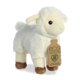 thumbnail image 1 of Peluche Aurora Eco Nation Lamb 20 cm blanco, 1 of 7