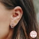 thumbnail image 3 of Aretes HESHPAWS S925 Sterling Silver Cross Diamantados Plata, 3 of 3