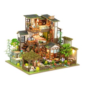 Bothyi - Kits De Casa De Muñecas En Miniatura Para Bricolaje, Casa De Jardín En Miniatura Para Adultos, Regalo De Cumpleaños
